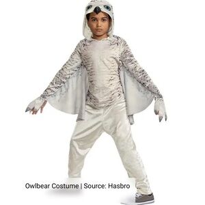 Hasbro Owlbear Kids Costume - White and Gray